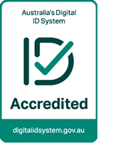 Green tick advising ID accredited.